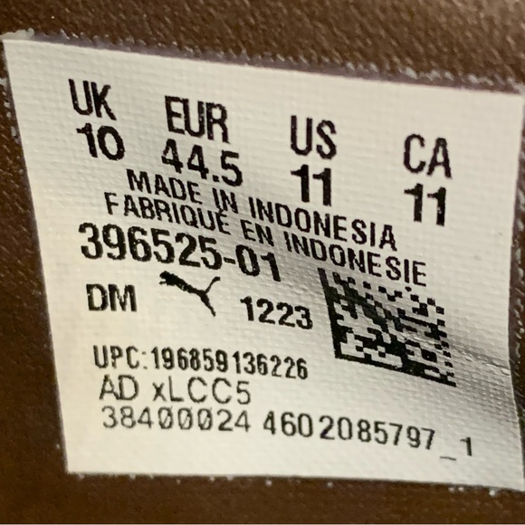 [BRAND NEW] PUMA SUEDE ONE PIECE BLACKBEARD TEECH MENS SHOES SIZE 11 SNEAKERS - Picture 8 of 11